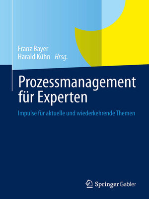 cover image of Prozessmanagement für Experten